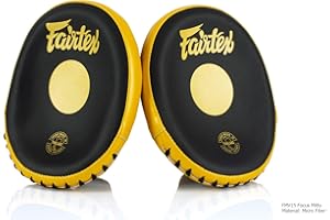 Fairtex Genuine New Short Speed & Accuracy Lightweight Focus Mitts FMV15