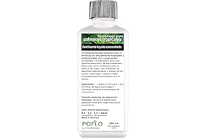 POFLO Fertilizante para palmeras Profi Line, fertilizante para raíces + fertilizante para hojas de ALTA TECNOLOGÍA (250ml)