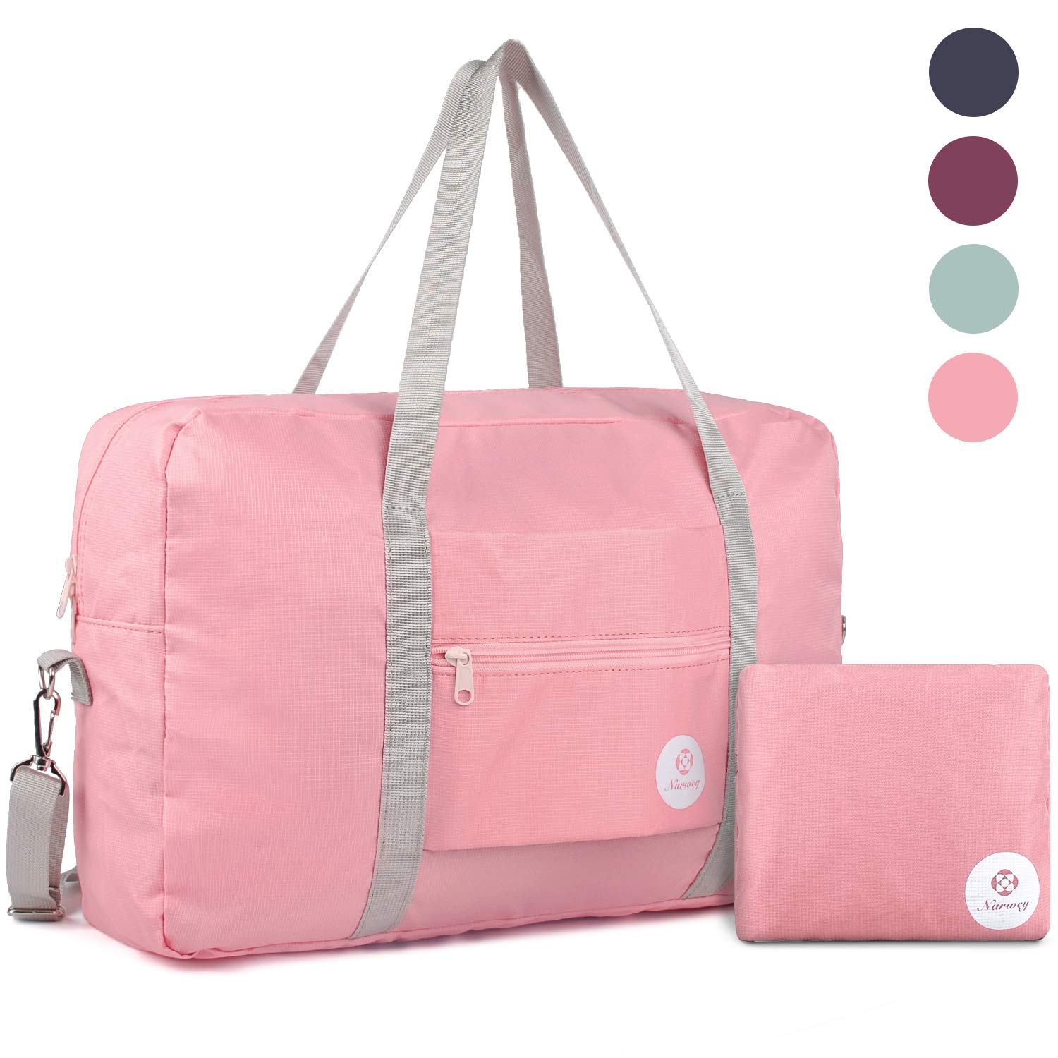 Packable Travel Duffel Bag Tote Carry on Luggage Weekender Overnight