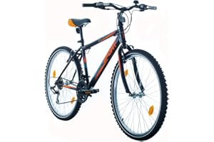 BIKE SPORT LIVE ACTIVE Bikesport Active 26 Pouces VTT 18 Vitesses, Vélo Homme et Vélo Garçon, adapté de 155-170 cm