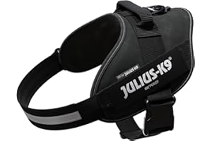 Julius-K9, Pettorina IDC Power, Taglia: XL / 2, Colore: Nero