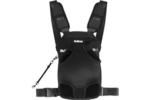 PetBonus Rucksäcke für Hunde, Verstellba Haustier Beinen heraus Rucksack Hund Tragetasche, Haustier Tragbar Reisetasche Hunderücken für Mittler Klein Hunde, Freihändige Hundetrage für Wandern