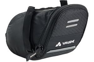 ‎VAUDE VAUDE Race Light XL – Ultraleichte Satteltasche fürs Fahrrad, Fahrrad Satteltasche mit Klett-Befestigung & Innentaschen, Recycelte Materialien – Ideal für Dein Rennrad