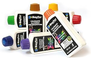 Bayfar, Gruppo Sammarro Colorante per pittura all'acqua idropittura universale per interni esterni - 45 ml (Giallo Limone)
