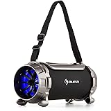 auna thunderstorm boombox speaker