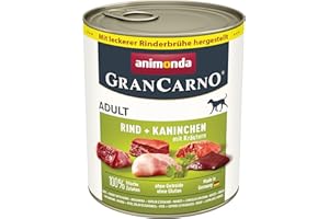 Grancarno Karma dla Psów, Wołowina, 6 x 800 g