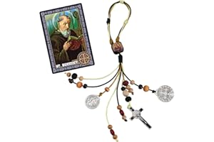 TALPGOD St Benedict Medals for Door with Saint Benedict Prayer Cards Home Protection,St Benedict Crucifix Catholic Gift Set for New Home Door Hanger Decor,Medalla De San Benito,Escapularios Catolicos
