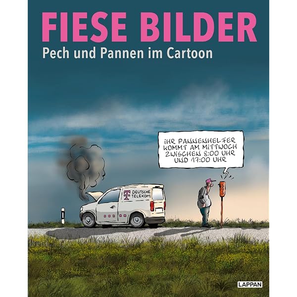 Fiese Bilder Kalender 2025 – Schwarzer Humor Cartoons, Täglich Neue Zynische Zeichnungen
