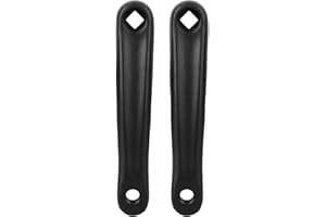 Kuuleyn Manovella per Bicicletta, Braccio della manovella per Bicicletta, MTB Resistenti,Crank 2, manovella per Bicicletta per BMX, Cruiser Old School, Bici da ciclocross, Motore a trazione Centrale