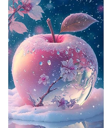 Panna Kit De Broderie Au Point De Croix Motif Roses Vintage 38 X 36 Cm