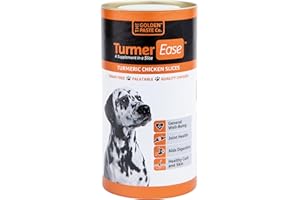 THE GOLDEN PASTE CO. The Golden Paste Company TurmerEase Chicken & Turmeric Joint Supplements for Dogs & Cats - Health, Mobility & Digestion Support - Natural Grain Free Dog Treats - Pet Joint Care, Wellness & Digestion