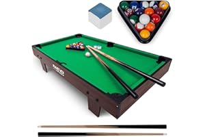 ‎NEO-SPORT Mini Billardtisch, Billard für Kinder, Spielset, 3ft, 92 x 52 x 19 cm, Neo-Sport