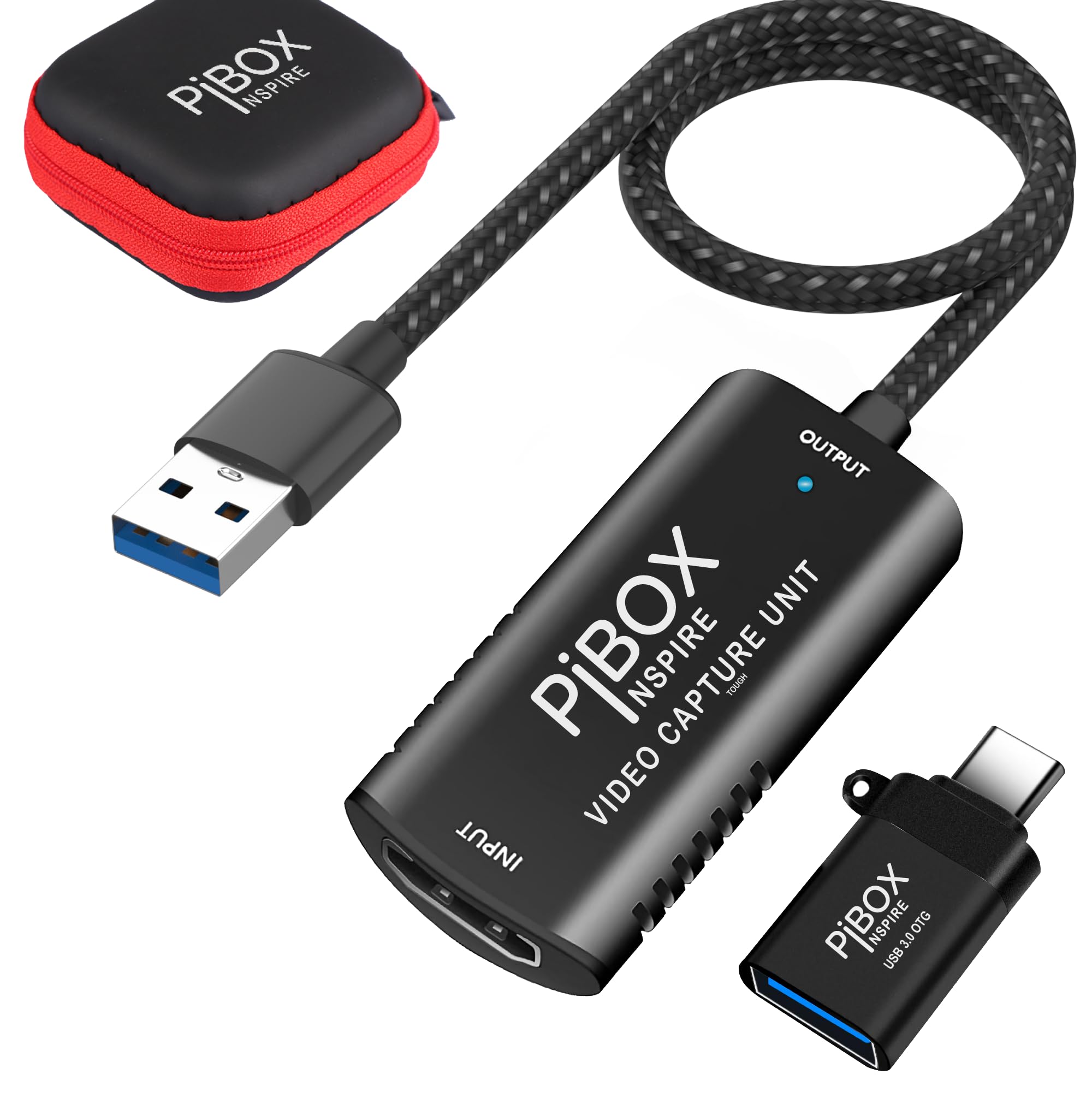 Review of PiBOX India Braided Tough Video Capture Card for 4K Streaming