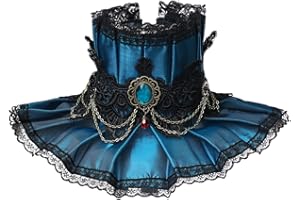 GRACEART Victorian Vintage High Neck Choker Collar Costume