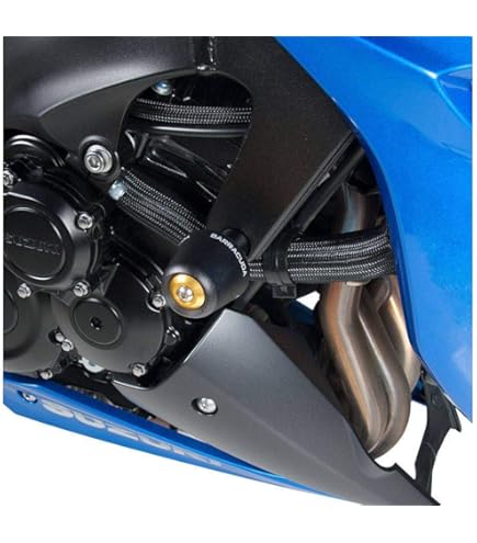 Paratelaio Per Suzuki GSX-S750/1000 - Protezione In Alluminio CNC, Colore Blu