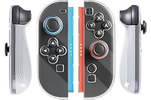 FANPL Custodia per controller Joycon per Nintendo Switch 2, custodia protettiva per Joycons 2 TPU Soft Shell, design ergonomico e installazione comoda e facile - motivo a rombi