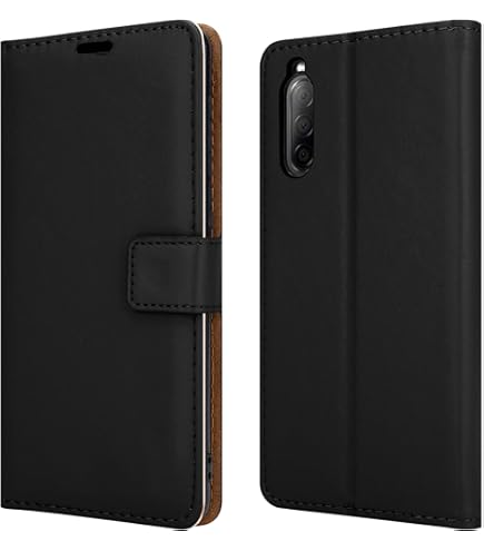 Aazon.co: QLTYPRI IPhone Xs Ax Case, Preiu PU Leather Cover TPU Buper With Card Holder - View #2
