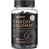 Nadh Gummy &ndash; Glutatyon, Koenzim Q10 Ve Resveratrol I&ccedil;eren Vegan Takviye Gıda (30 G&Uuml;NL&Uuml;K)