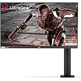 LG Ultragear - 27Gn880 Qhd Nano IPS 27 Inch (68.5 Cm) 2560 X 1440 Pixels, Ergonomic Stand Nvidia G-Sync Compatible 144 Hz, 1M