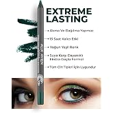 ALIX AVIEN Uzun S&uuml;re Kalıcı Suya Dayanıklı Akma, Dağılma Yapmayan Yeşil G&ouml;z Kalemi - Extreme Emerald Green