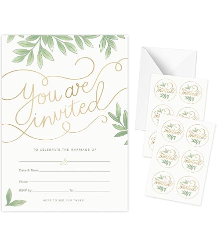 Rileys Hochzeits-Gästebuch Mit Floralem Design – 120 Seiten, Goldfolien-Akzente, Inkl. ‘My Wedding Day’ Verpackung