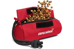 Rudelkönig Apportable Chien Robuste pour friandises - Boudin Chien Mordant - Jouet Pour Chien Idéal - Chien accessoires Essentiels