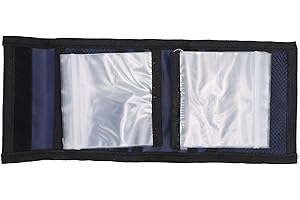 WNSC Fly Fishing Leader Wallet, Fishing Line Packet 10 Pockets Portable Wear Resistant for Tippet