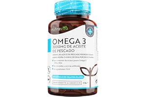 Superfuerza Omega 3 2000mg - 240 Capsulas Blandas de Gel. Máxima Concentración de DHA 440mg y EPA 660mg. Concentrado Aceite d