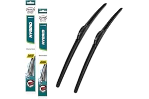 HEYNER Wipers Fits Land Rover Discovery Sport 2015-on Hybrid Windscreen Wiper Blades Front 26"20" HH2620H