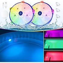 Lampe Piscine Flottante LED Rechargeable Avec Télécommande - Éclairage Sous-marin, Spectacle Lumineux, Sans Fil, Pour Bassin Et Décoration