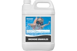 BLUEWATER POOL & SPA CHEMICALS Bluewater Bromine Granules 2kg Gentle Alternative to Chlorine