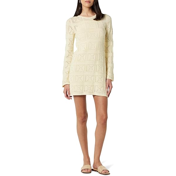 ruffled pointelle knit dress Maxanne cream-white ruffled pointelle-knit top & skirt matching set main image 1