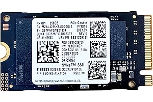 OEMGENUINE OEM Samsung PM9B1 256GB M.2 PCI-e GEN 4X4 NVME SSD Interno SSD 42mm 2242Form Factor M Key