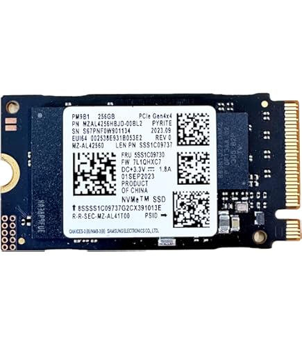 NVMe SSD 256GB Samsung PM991 a 10枚セット Samsung SSD PM991a TLC M.2 256 Go : Amazon.fr: Informatique