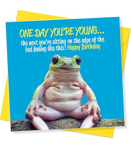 Biglietto Di Compleanno Umoristico Brainbox Candy, Ali G 'You Is Like Well Old Innit', 120x170mm, Interno Bianco, Con Busta