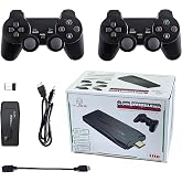 YUES M8 Retro Oyun Konsolu &ndash; 4K HDMI &Ccedil;ıkışlı, 64 GB Oyun Y&uuml;kl&uuml; &ndash; &Ccedil;ift Joystick &ndash; 8-Bit/16-Bit Klasikler &ndash; Aile ve &Ccedil;ocuklar İ&ccedil;