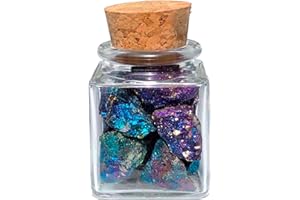 ‎MKÖPKE MKÖPKE Geschenkidee - Buntkupfer im Dekoglas mit bunten irisierenden Farben