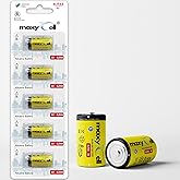 MaxyCell 4LR44 6V Alkalin Pil - K&ouml;pek Tasmaları, Kameralar, Uzaktan Kumandalar, Glukometreler, Sızdırmaz Tasarım i&ccedil;in Y&uuml;ksek 