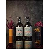 KHAKMA 500 ml amber renkli 2'li vintage cam sabunluk seti vintage2stantsızsetsabunluk