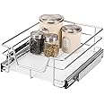 bremermann Telescopic Drawer, Kitchen Drawer with drawer liner - 45cm (Chromed)