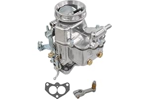 THUNDERMINGO New 2 Barrel Carburetor for Holley 94 Model Carburetor for 1939-1953 Ford Flathead V8 Mercury Cars with 239-272 Cid Engines 2 Barrel Carb with Gasket Hot Rod 94 Manual/Mechanical Choke
