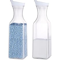 sunal Contenitore per bucato per l'organizzazione della stanza, grande capacità da 2,8 l, con coperchio ermetico per detersivo, profumo