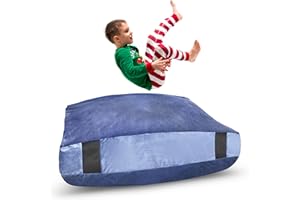 Cheer Collection Crash Pad - Crash Pads for Kids Sensory with Washable Cover - Sensory Room Must Haves - Crash Mat (4' x 4' FT)