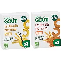 Galettes De Riz Pomme Good Goût - Bio - Sans Gluten - Dès 10 Mois - Format Nomade 10x40g