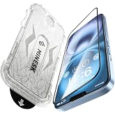 Minesk iPhone Air ile Uyumlu Hizalama Aparatlı ve Takılırken Camın Altında Kesinlikle Toz Bırakmayan Darbelere Karşı Ekstra G