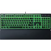 Razer Ornata V3 X - D&uuml;ş&uuml;k Profilli Oyun Klavyesi (Sessiz Membran Anahtarlar, Sıvı D&ouml;k&uuml;lmesine Dayanıklı Tasarım, Ergonomik Bi