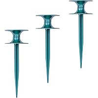 UPP Schlauchführung | Kabelführung mit Erdanker zum Schutz von Beeten & Hauwänden | Ordnungssystem für Gartenschlauch [3…