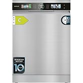 Cecotec Bolero Aguazero 6620 Inox C Compact Dishwasher, 60 cm, 1850W, 15 Place Settings, 8 Programs, Inverter Motor, FullColo