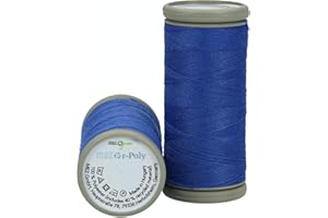 MEZ R-Poly Filo per Cucire Universale, Spessore: 120, Confezione: Bobina da 100 M Royal Blue Fili per Cucire