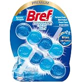 Bref WC Brilliant Gel Glacier Ocean Scented All 1 in 2 Toilet Cleaning Ball 1 x 2 Pieces, Gel Glacier Ocean 2